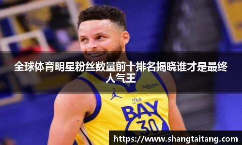 全球体育明星粉丝数量前十排名揭晓谁才是最终人气王
